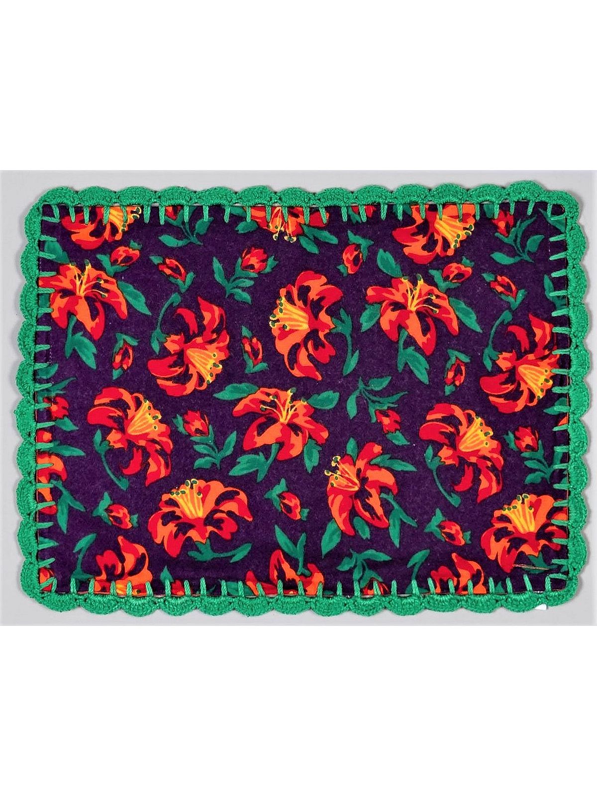 Amerikan Servis - Pazen/Keten çift kat, el oyası kenar