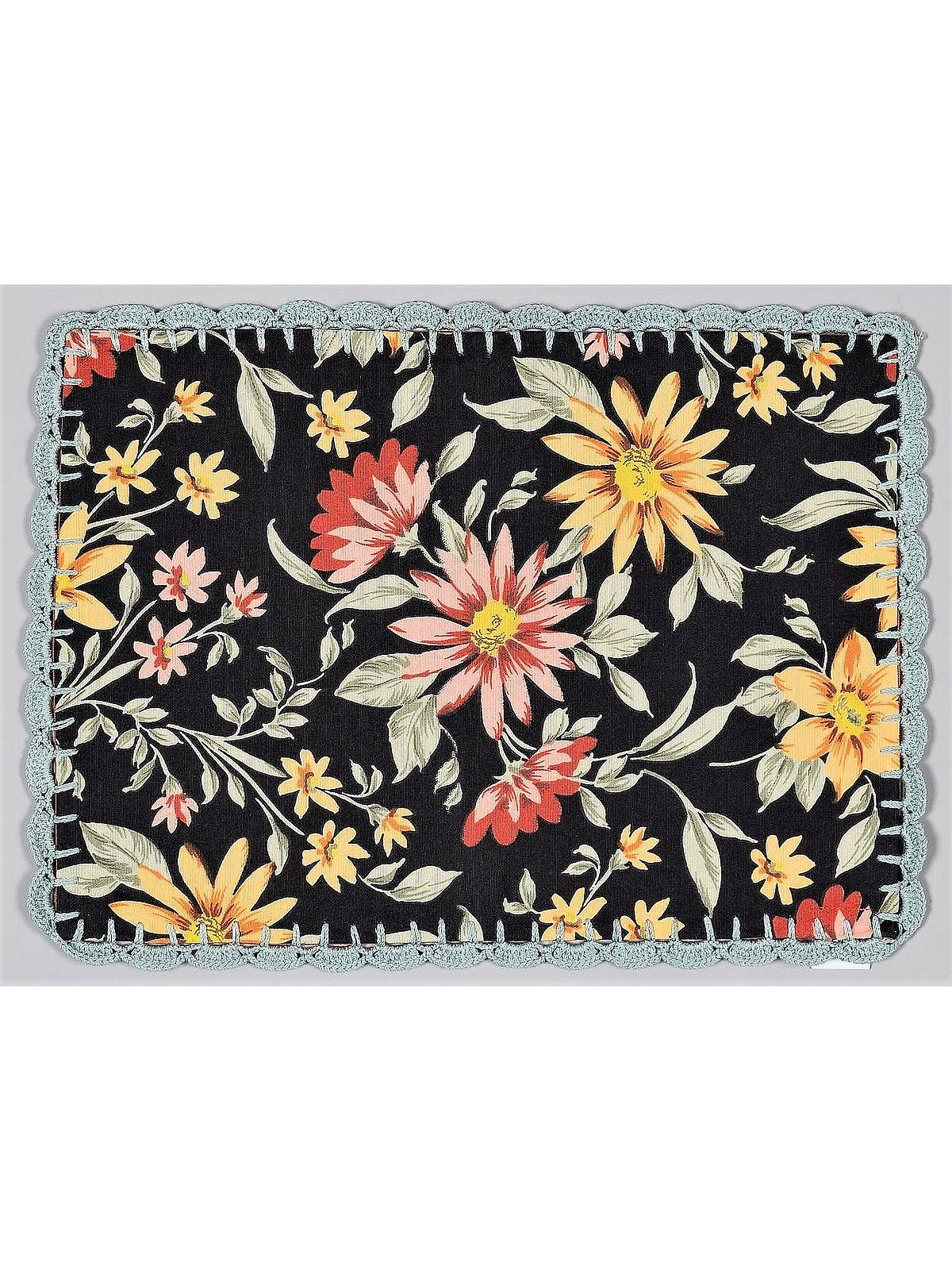 Amerikan Servis - Keten çift kat, el oyası kenar