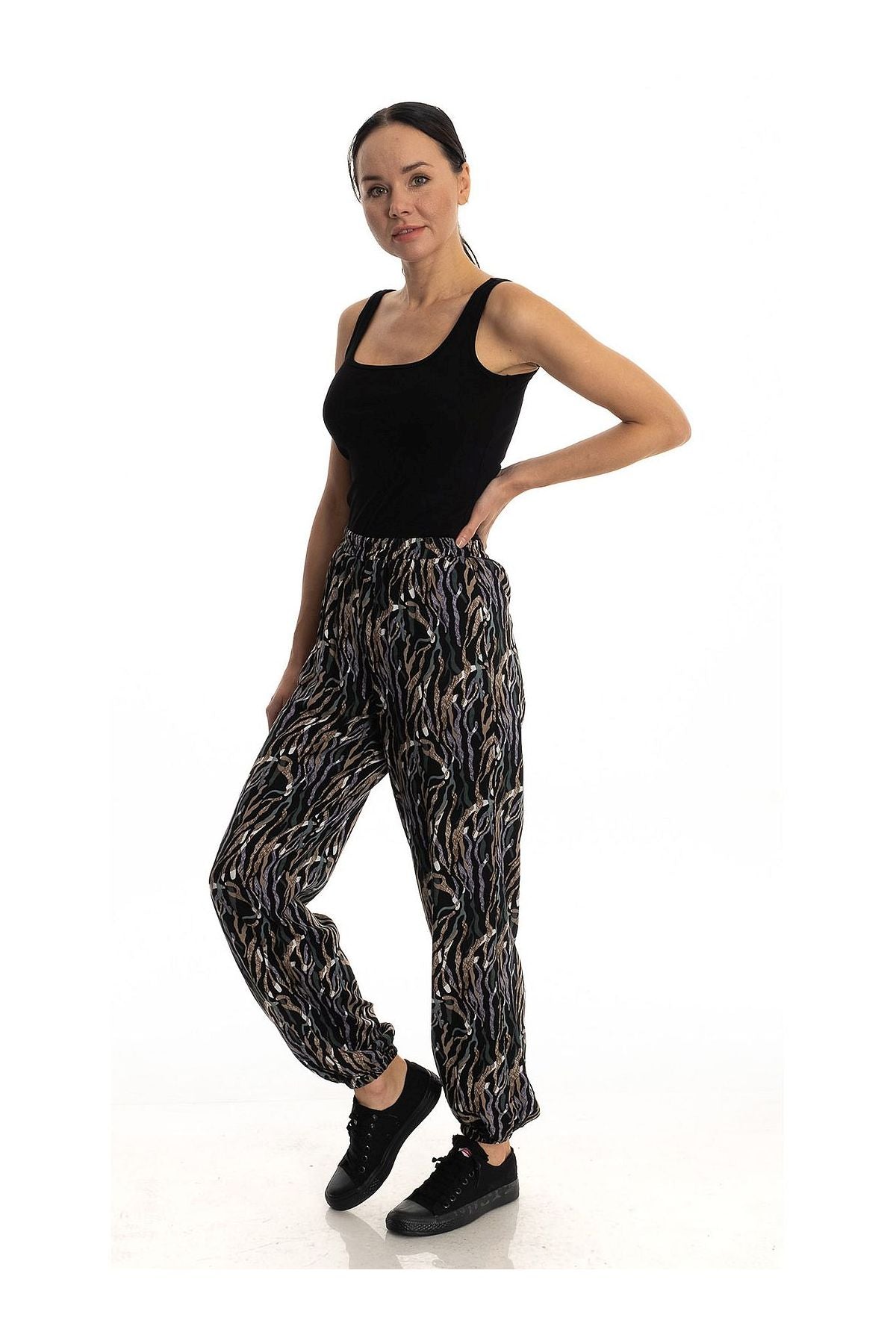 Jogger Pantolon %100 Viskon